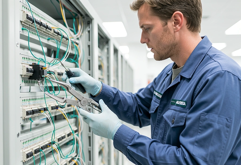 Precision network hardware testing